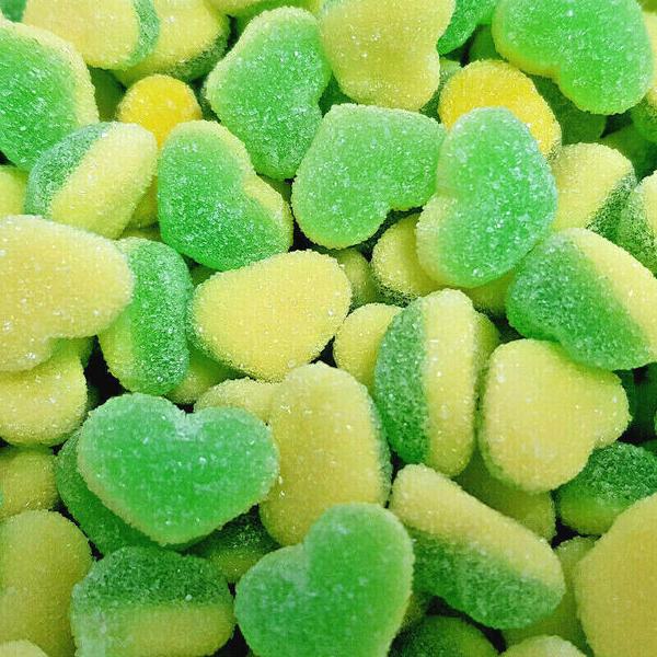 Apple & Custard Hearts